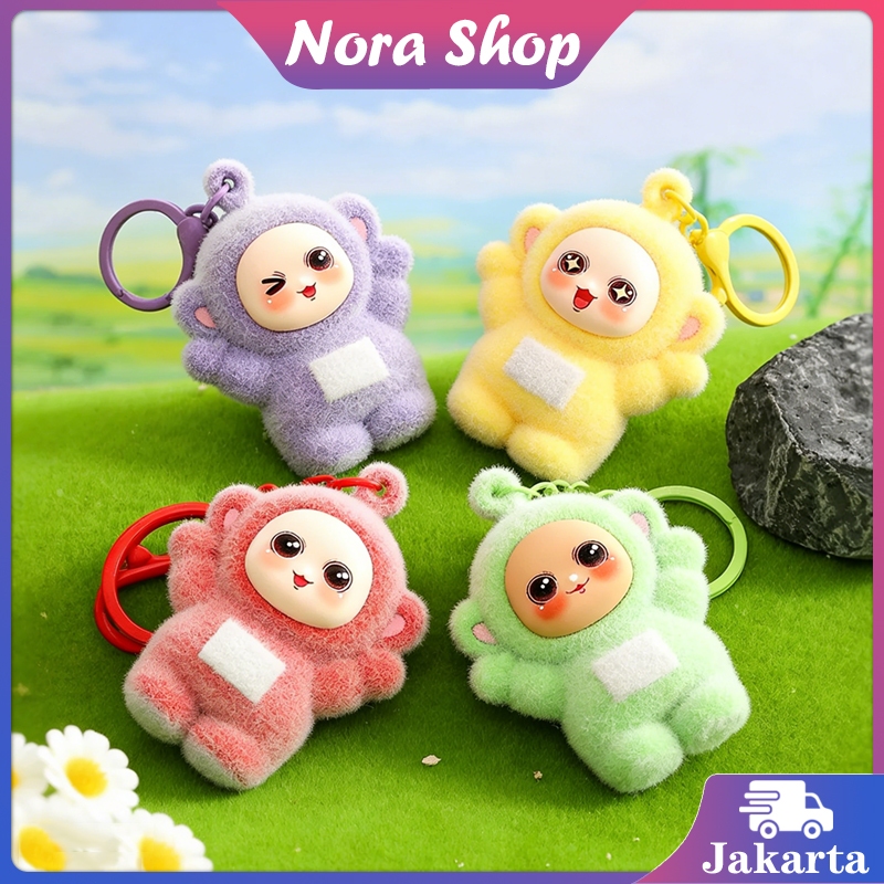 Gantungan Kunci Teletubbies Bludru / Gantungan Kunci Teletubbies Keychain