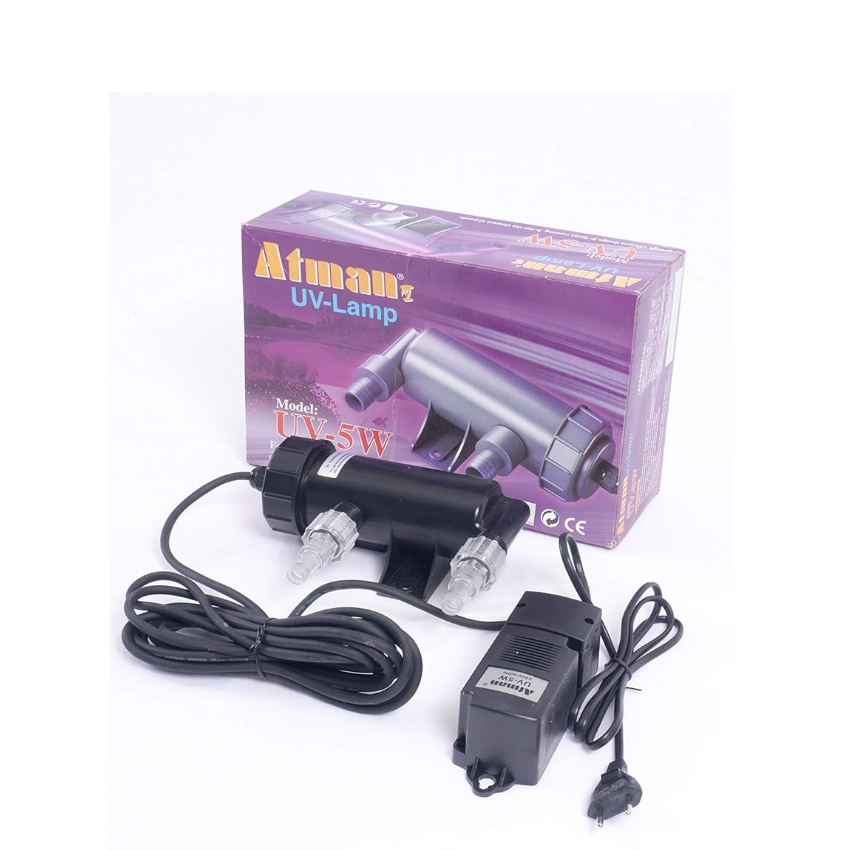 ATMAN LP UV-5W LOW PRESSURE UV-LAMP LAMPU UV AQUARIUM LAMPU UV AQUARIUM