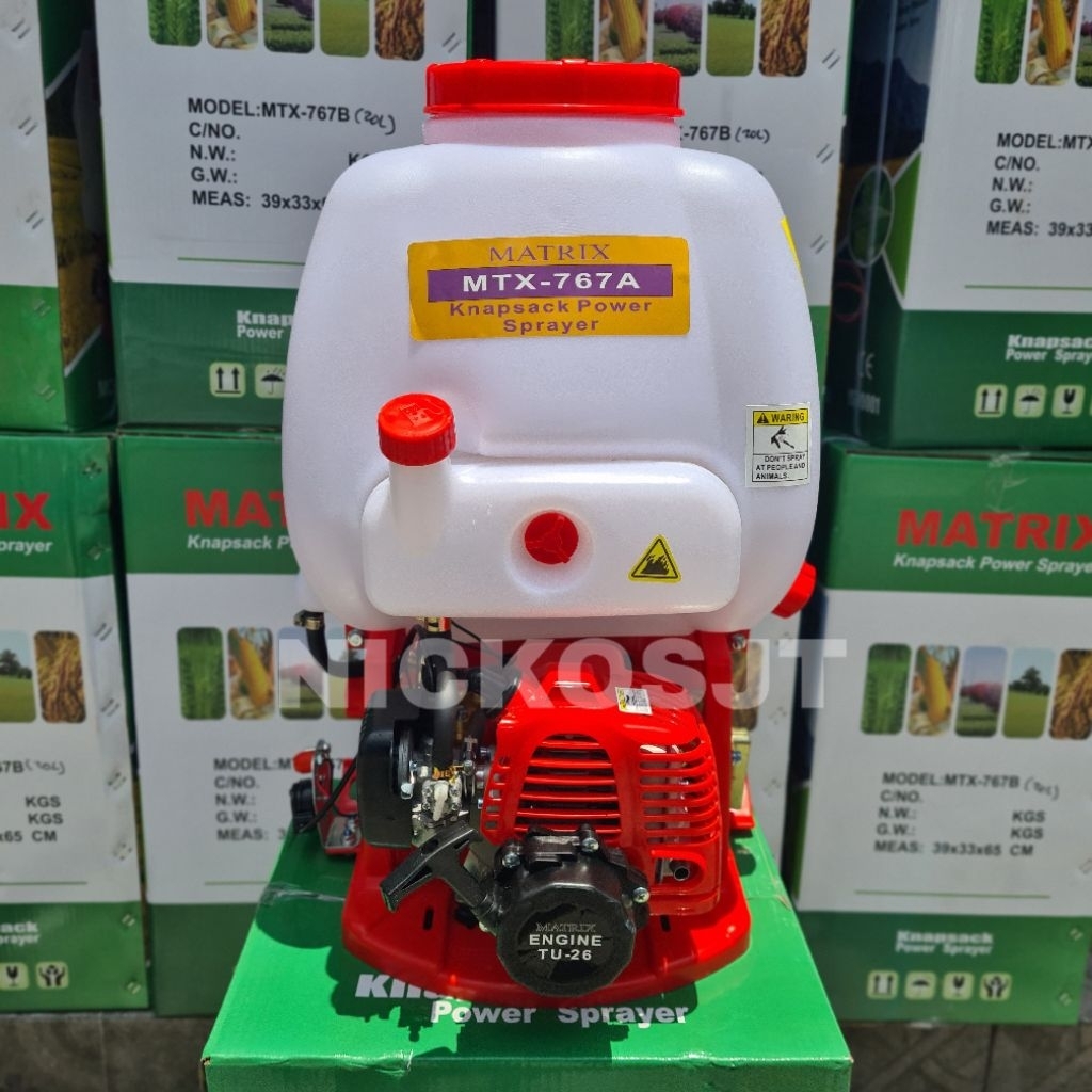 Juarastoree_ Knapsack Sprayer Hama Matrix 4Tak 2Tak Knapsack Mesin Sprayer Semprot Hama 2 Tak 4 Tak