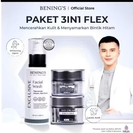 BENING'S Dr Oky Pratama Paket Flek hitam 3in1
