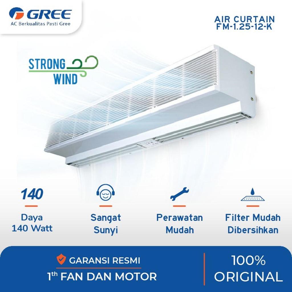 GREE AIR CURTAIN 120cm - FM-1.25-12-K Air Curtain GREE