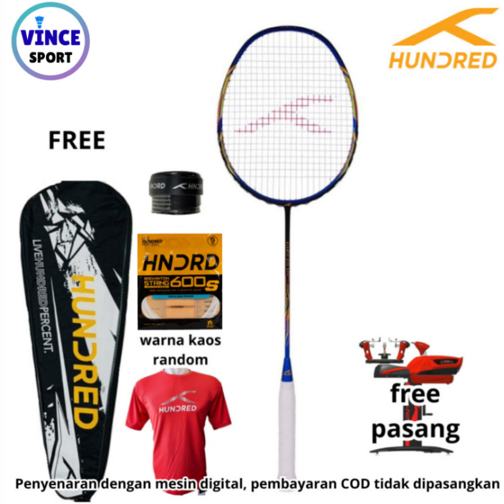 Raket Badminton HUNDRED ATOMIC X35 SPD