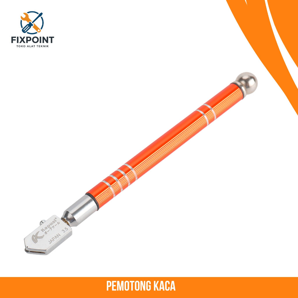 Kapusi Pemotong Kaca 3,5mm Potong Kaca 3,5mm K-8736 Alat Potong Perkakas