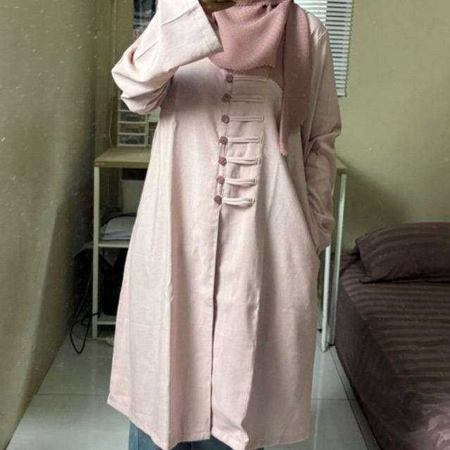 Tunik Model Cheongsam Panjang