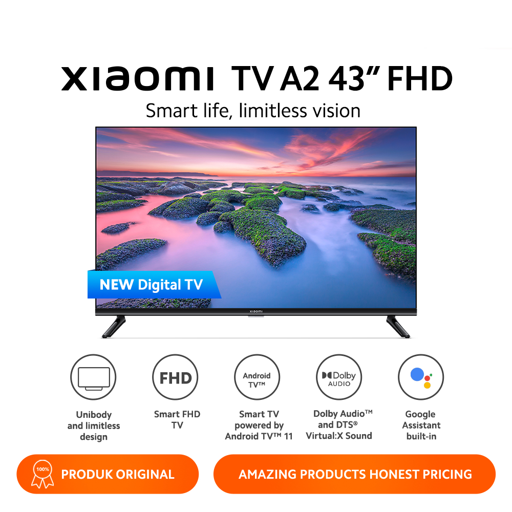LED XIAOMI 43 SMART TV L43MAAFIDFHD