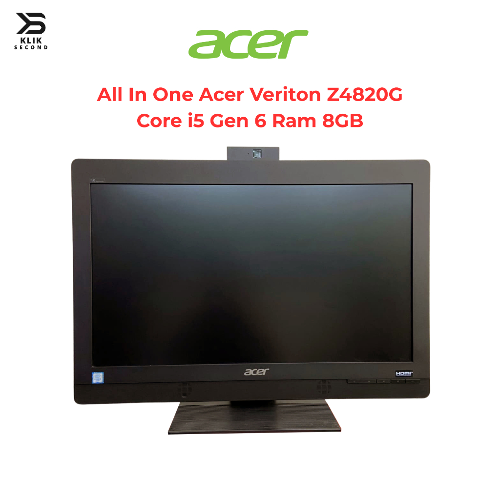 Acer AIO Veriton Z4820G Core i5 Gen 6 RAM 8GB – Komputer All In One Kantor Murah