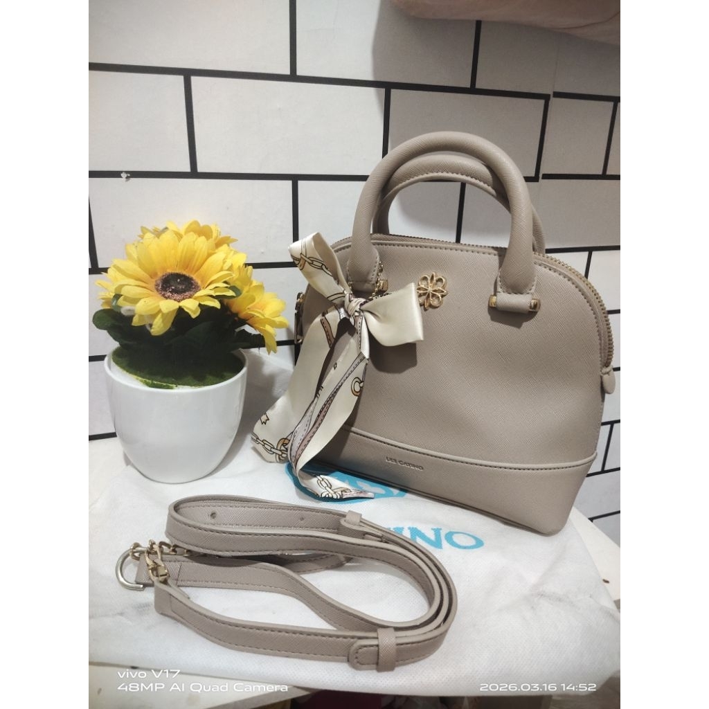 TAS LES CATINO PARIS MONTAIGNE BUGATTI BAG FREE SIAL CANTIK (NEW)