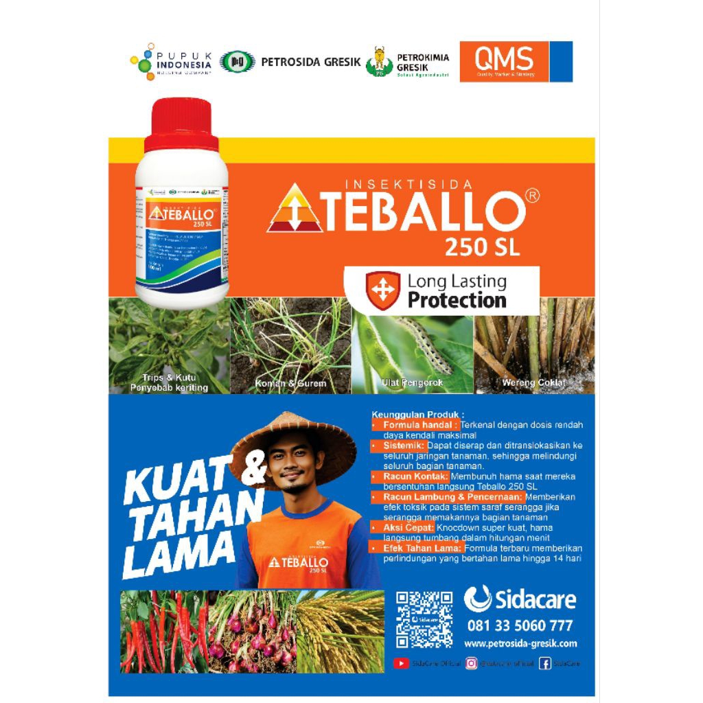 Teballo red 250 SL Kemasan 100 ml//Obat wereng ampuh dan tahan lama