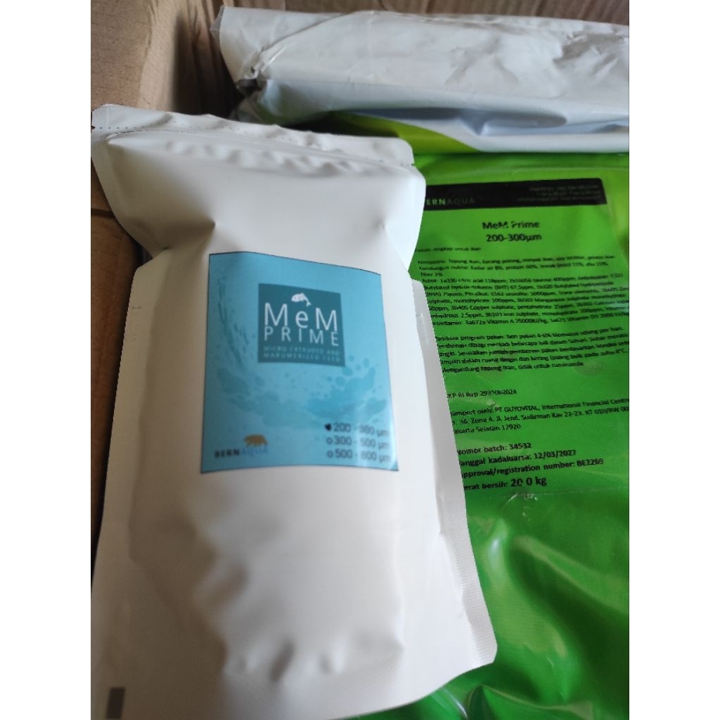 Mem Prime Repack pelet Mem Prime kemasan 1KG