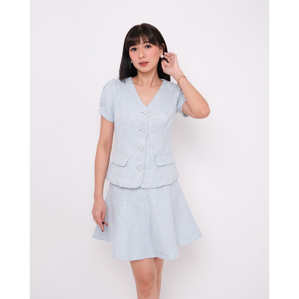 Moscato - Leona Set / Setelan Atasan & Rok Wanita 39885