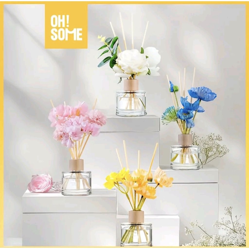 Pengharum Ruangan OhSome - Reed Diffuser Findense Floral 100ml