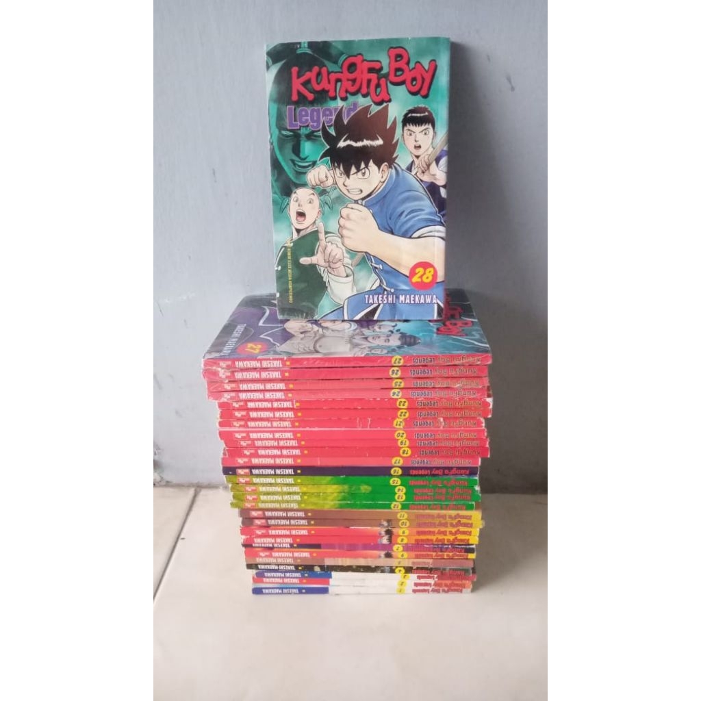 Komik Kung Fu Boy Legends Full set tamat 1-28 original