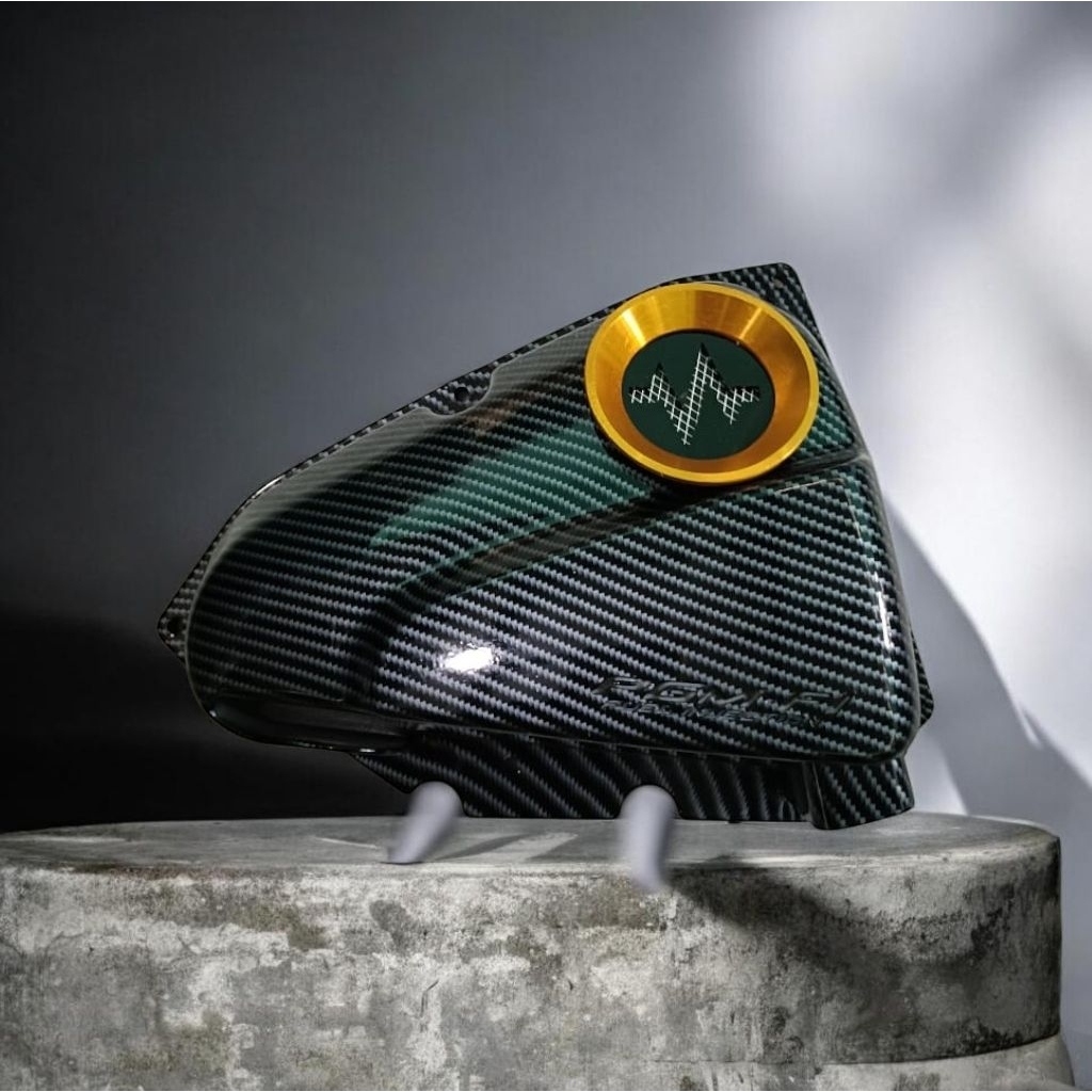 COVER FILTER CARBON BEAT GPM FI-TUTUP FILTER SCOOPY PGM-FI-BEAT STATER KASAR-2013