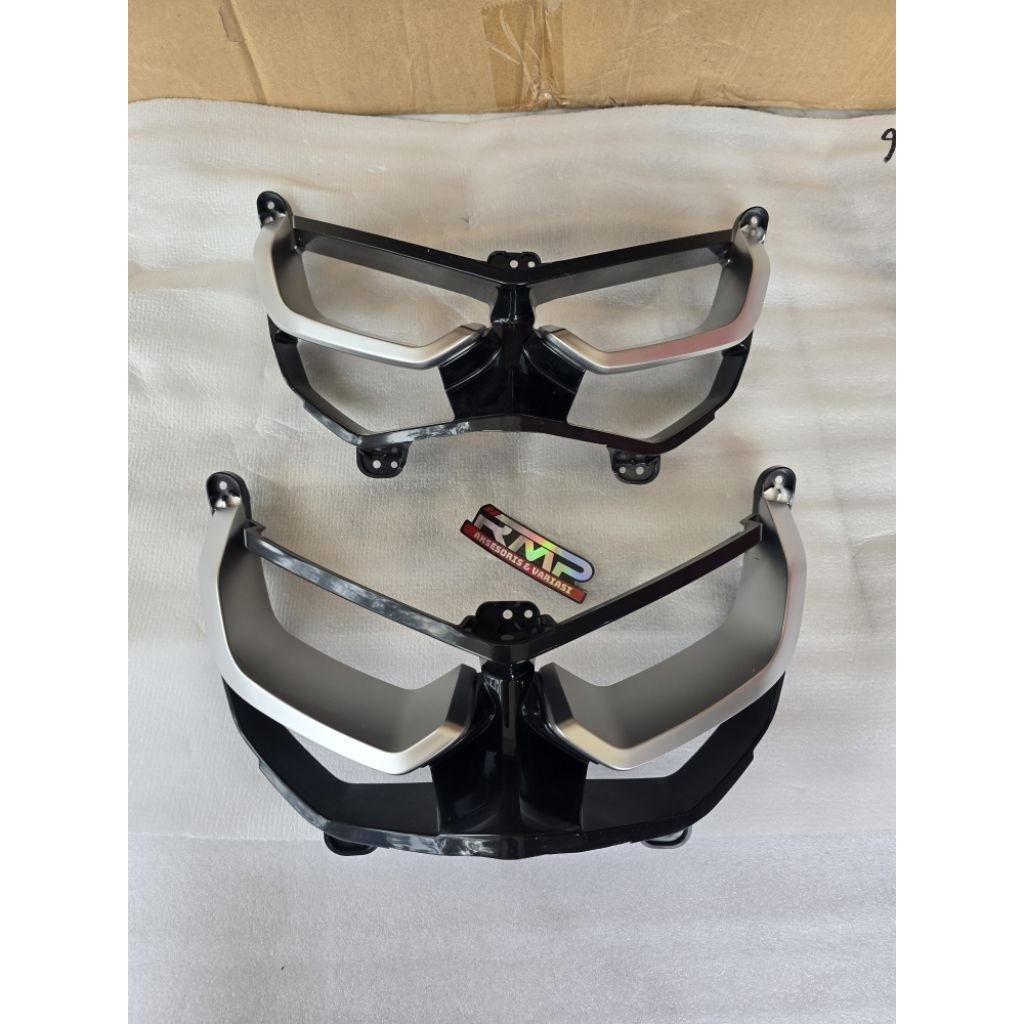 frame lampu depan nmax new frame lampu alis nmax new