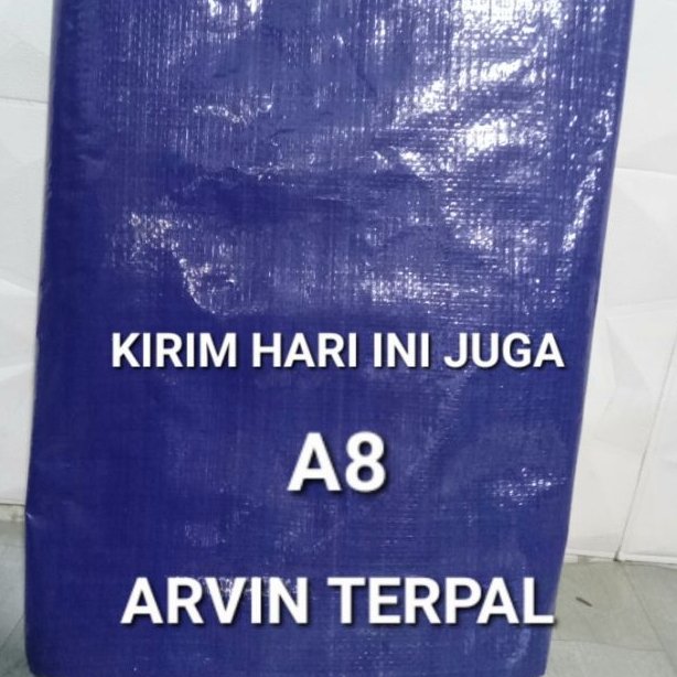 Terpal tenda 4x4 A8 terpal jemur padi terpal kolam ikan