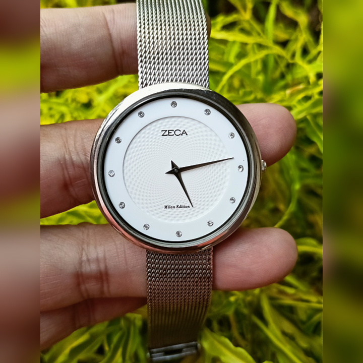 ZECA MILAN EDITION SILVER Watch Original Second | Jam Tangan Pria Preloved