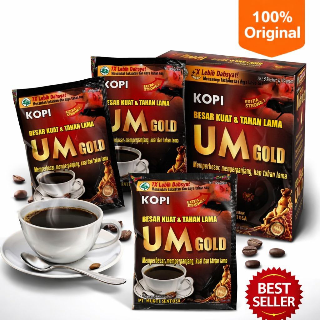 Kopi UM gold - Kopi UM GOLD - Kopi Herbal UM gold Rasa Original 100%