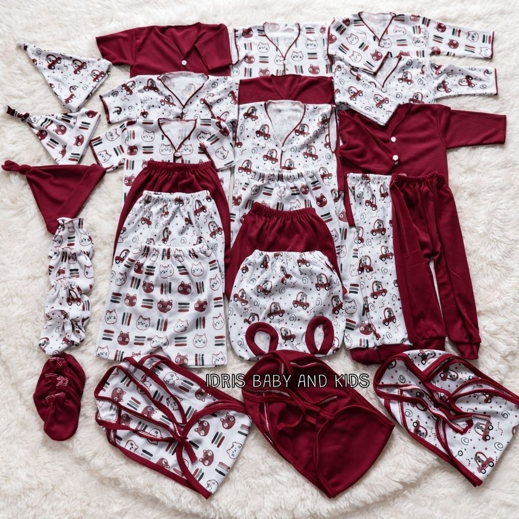 Paket 39 Pcs Baju bayi baru lahir perlengkapan baju bayi Newborn