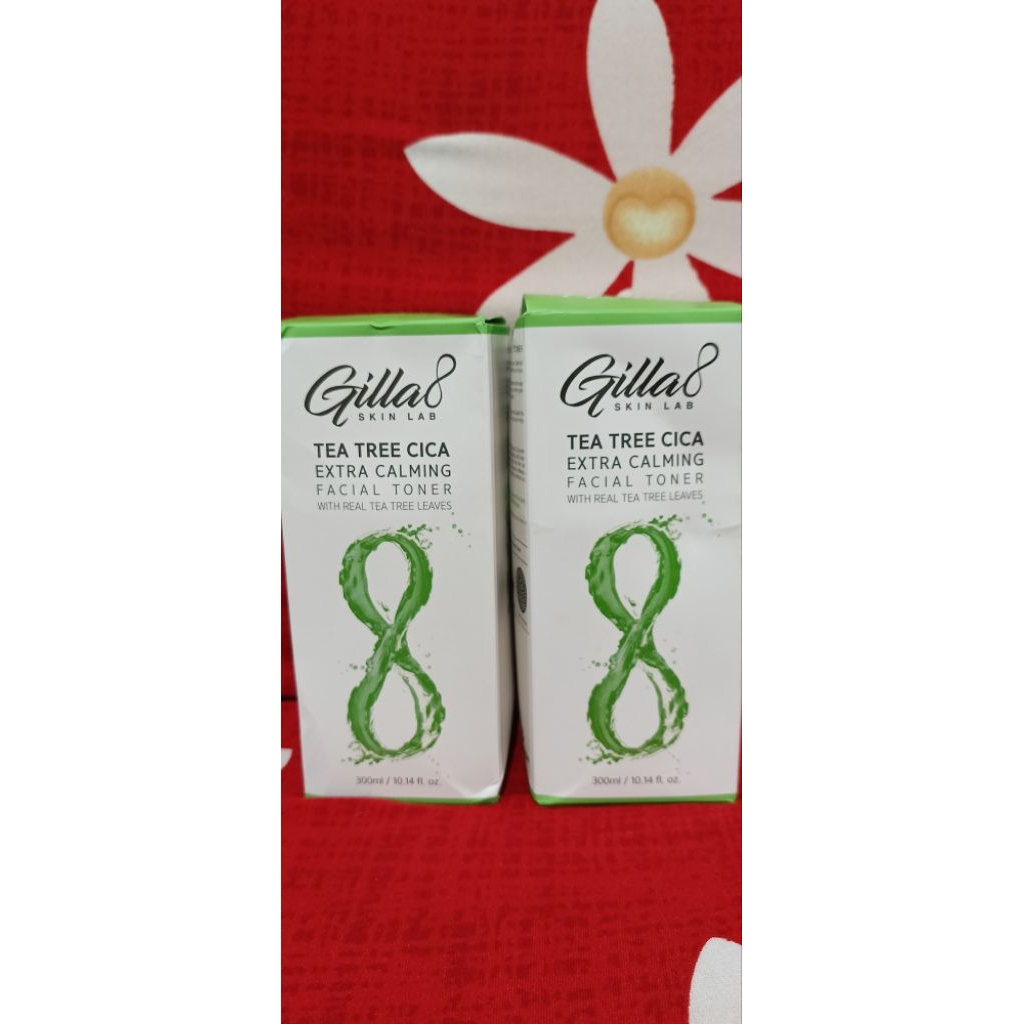 Gilla8 Tea Tree Cica Extra Calming Facial Toner 300ml .