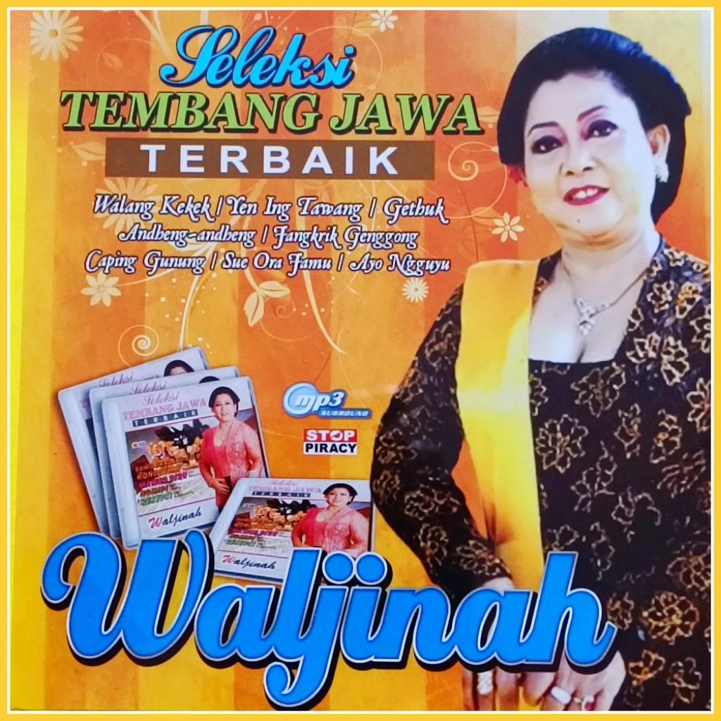 Kaset MP3 Waljinah Tembang Jawa Koleksi