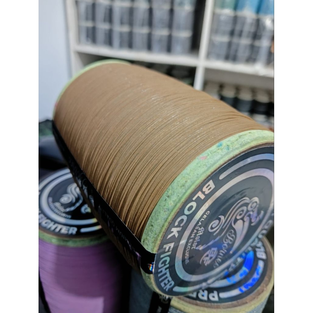 SENAR GELASAN MOLOR BORNEO 6000 YARD, SENAR MOLOR N66 SPECIAL TOURNAMEN, SENAR MOLOR KLOS KAYU