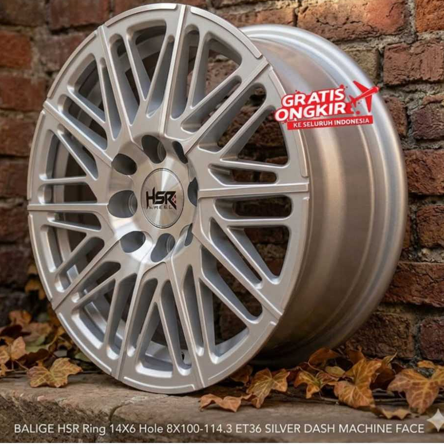 velg mobil racing RING 14 cocok untuk mobil sigra ayla genio agya dll velg hsr balige RING 14