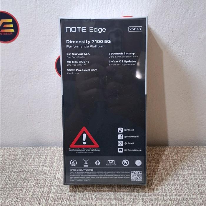 Infinix Note Edge 5G 8GB+256GB Smartphone Handphone