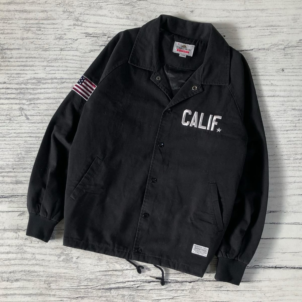 Coach Canvas Jacket Saintpaint