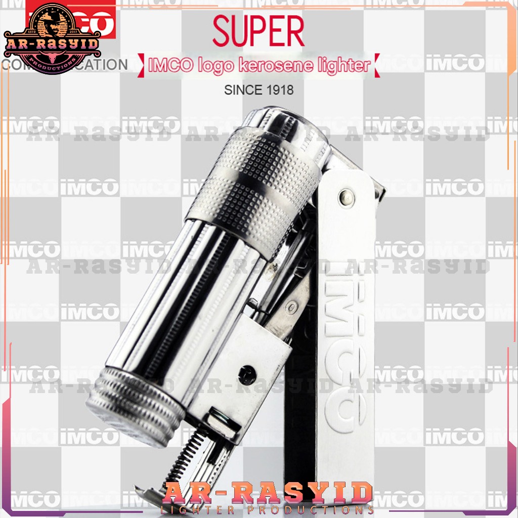 Korek Api Roda Api Minyak Retro Austrian Kerosene IMCO Lighter