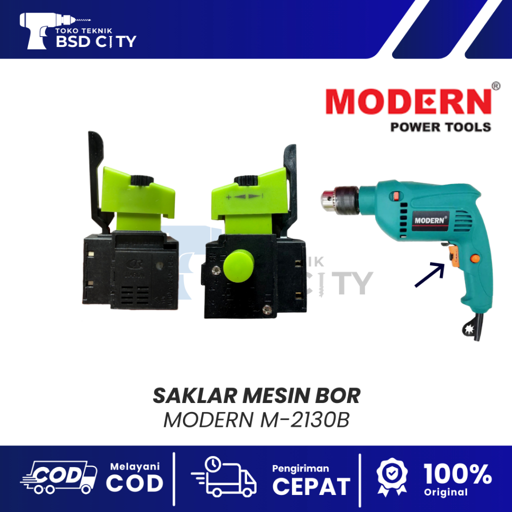 MODERN Switch M2130B Saklar Bor Listrk
