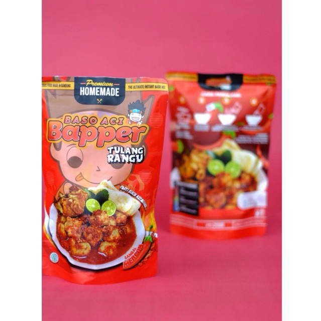 Bakso Aci Baper Tulang Rangu dengan Rasa Original dan Sambel Mercon