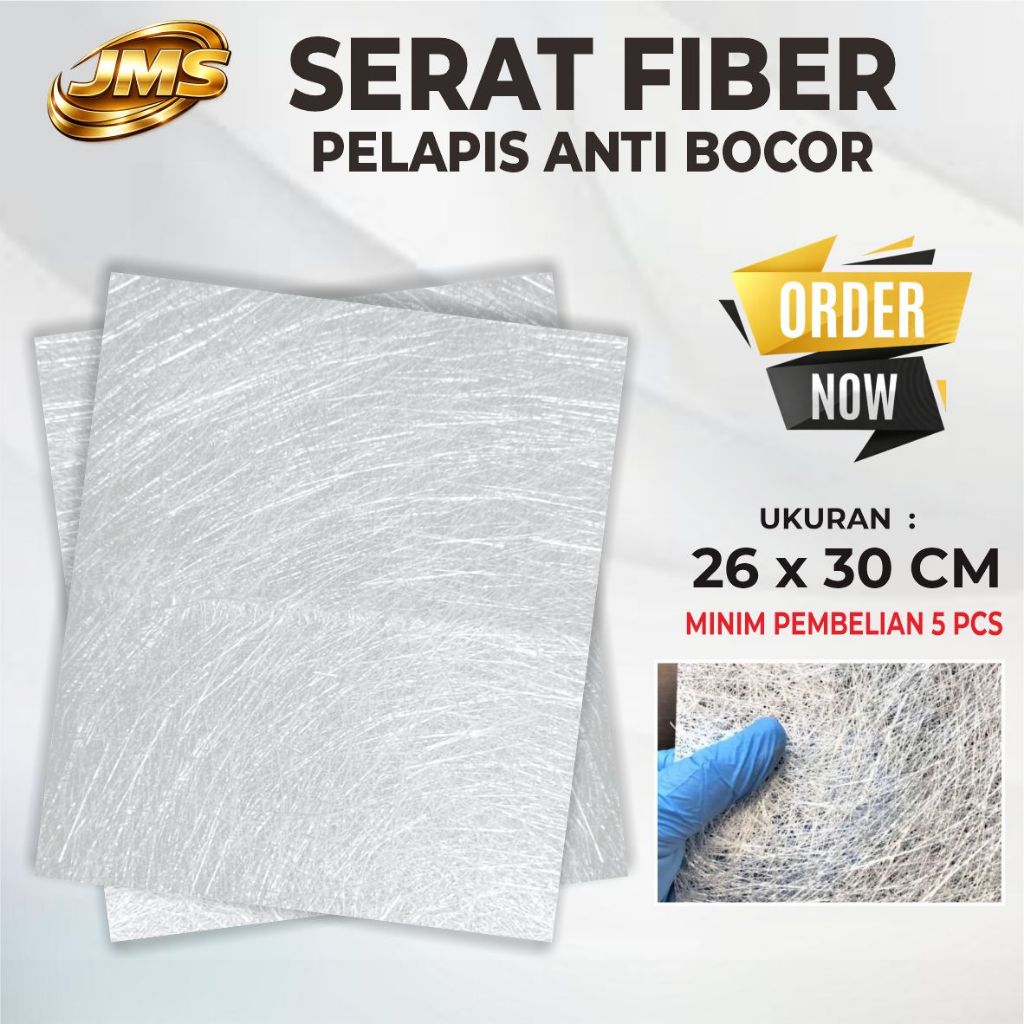 Serat Fiber 26 x 30 cm /Penguat Aspal Cair Anti Bocor / Fiber Anti Bocor / Serat fiber waterproffing