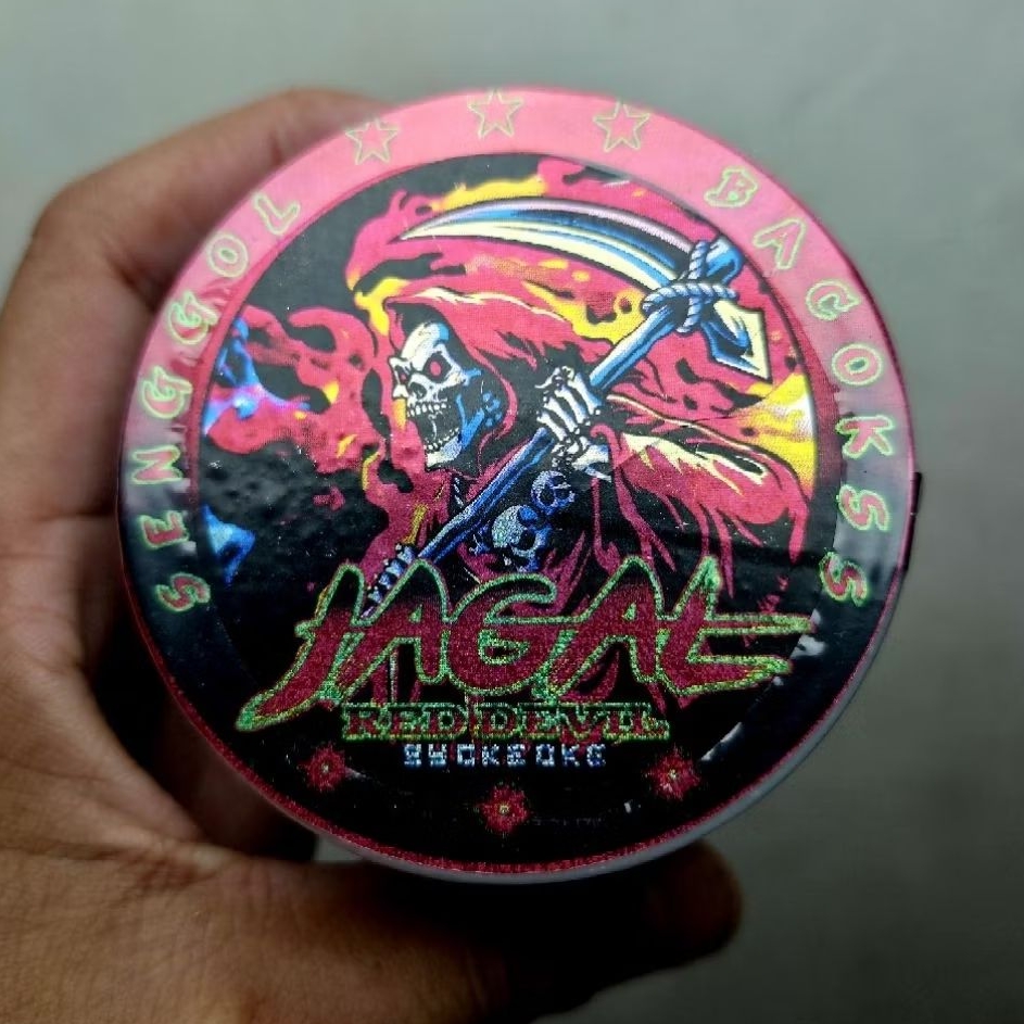 Gelasan Matot JAGAL RED DEVIL Original Bahan Abu 3000yard gelasan layangan untuk kualitas terbaik