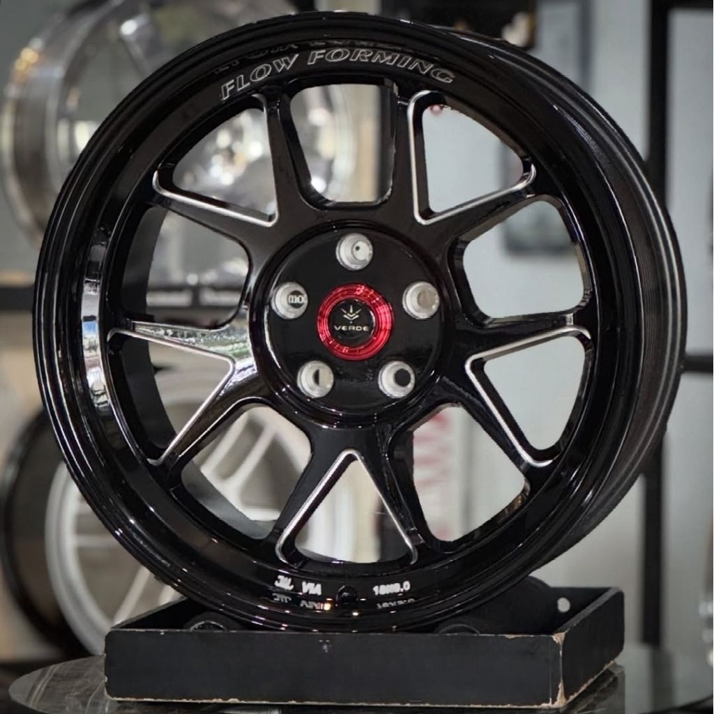 velg mobil r18 VENOM 6 FLOW FORMING LEBAR 9 ET 22 velg racing ring 18 Innova reborn hrv crv xpander 