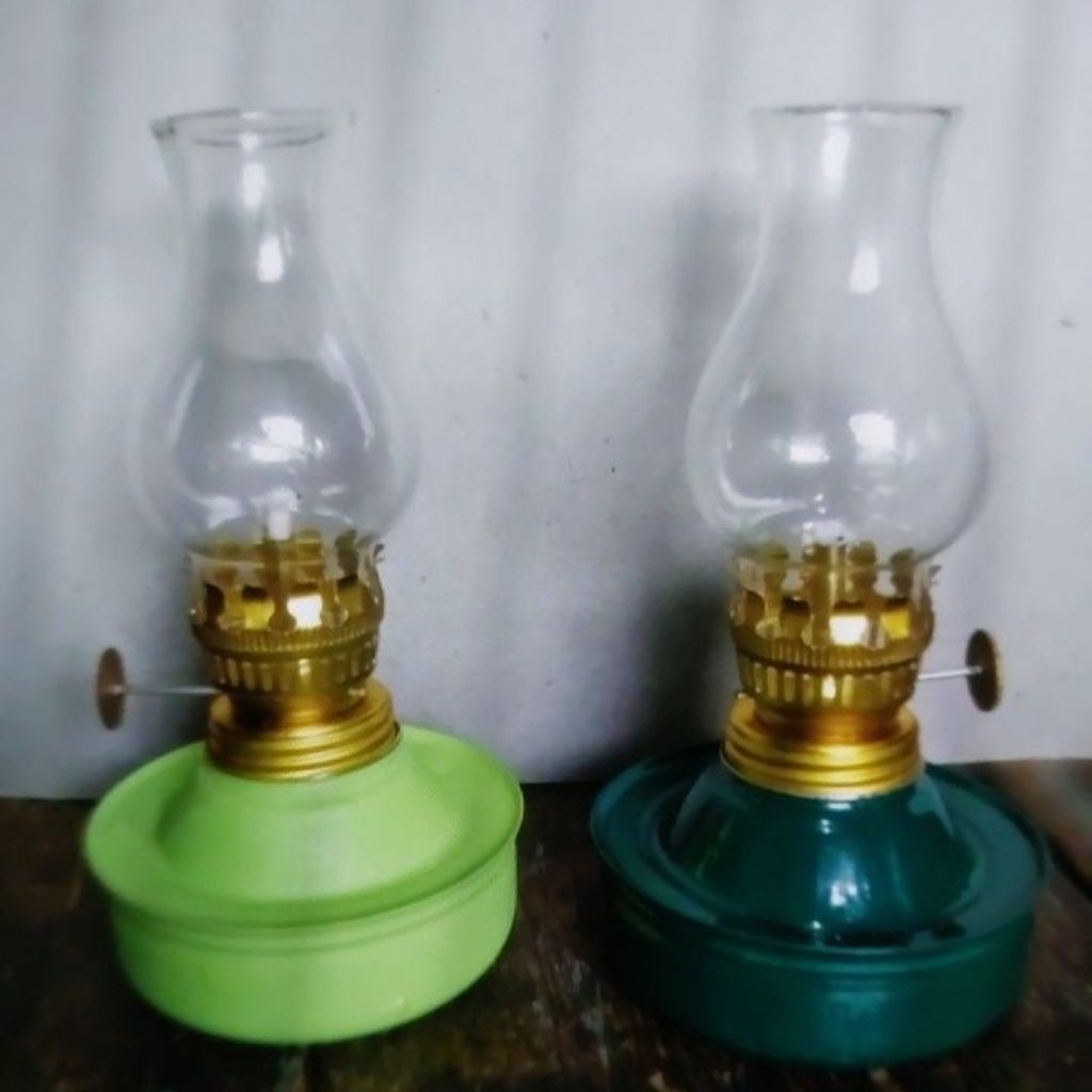 lampu teplok minyak tanah jadul