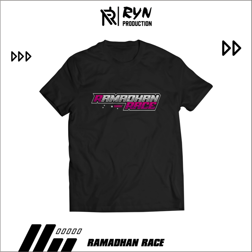 KAOS RAMADHAN RACE PREMIUM LENGAN PENDEK COMBED 40 S