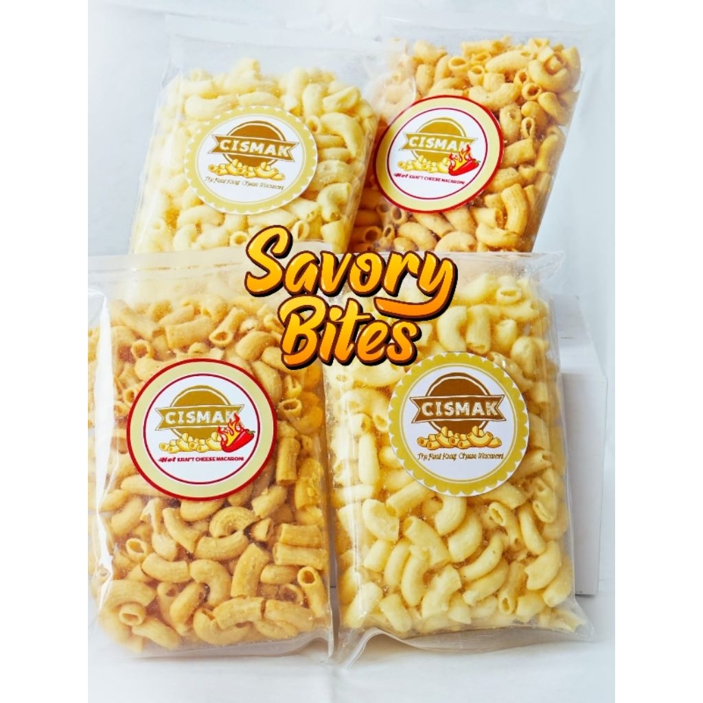 CISMAK ORI / PEDAS. Makaroni Keju. Snack Keju. Cheesy Macaroni.