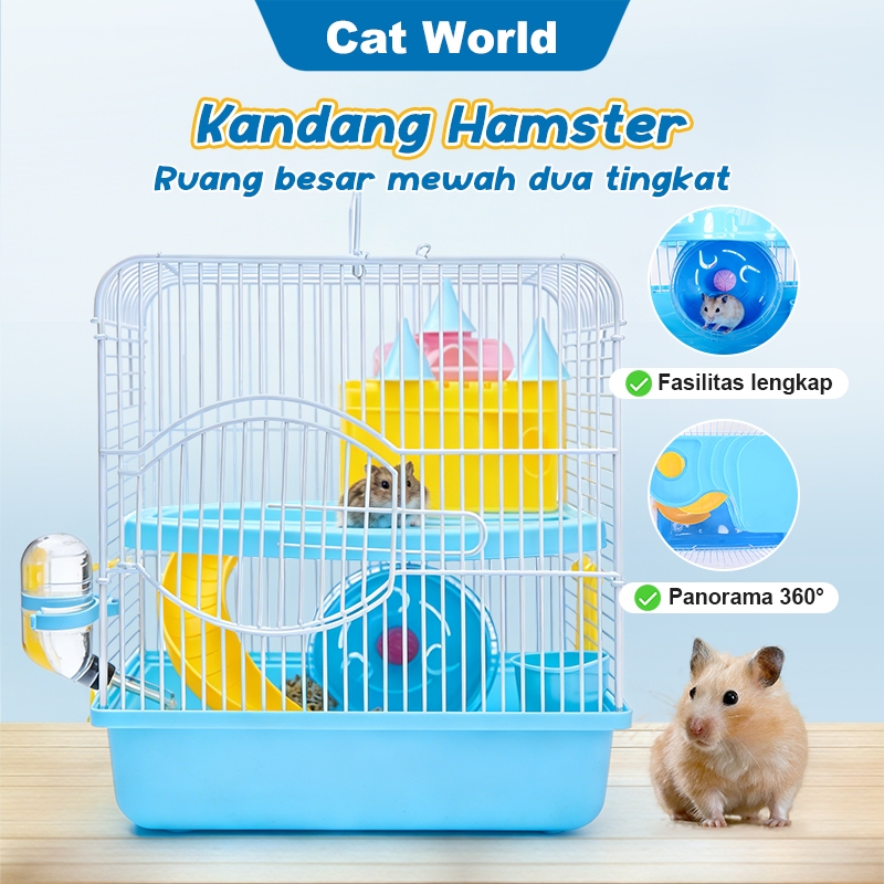 Rumah hamster Kandang hamster mewah Kandang hamster berukuran besar