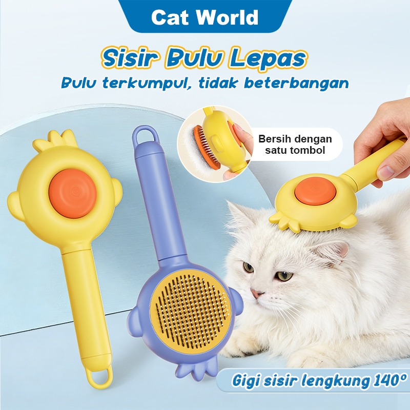 Sisir Otomatis Kucing Sisir Untuk Anjing Dan Kucing Sisir Rambut Kucing