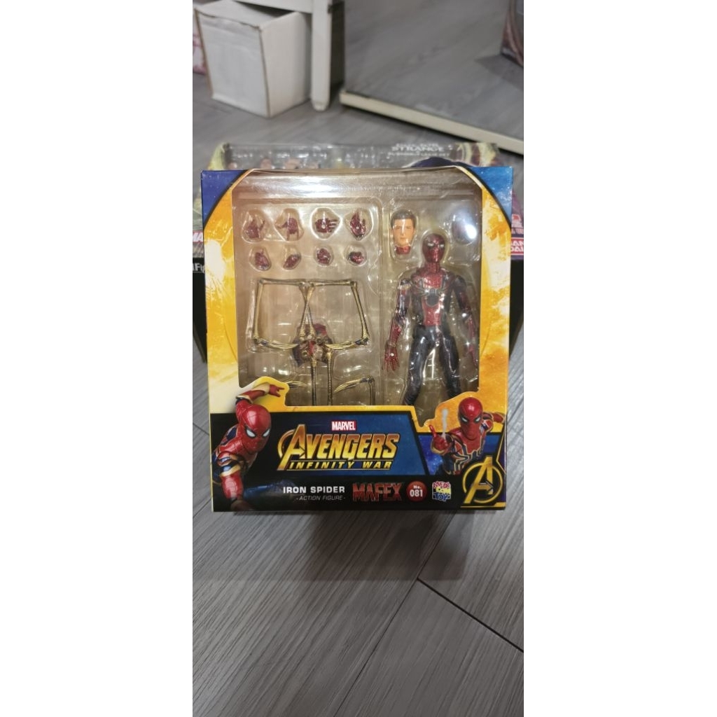 Mafex Avengers Iron Spider sudah Langka original