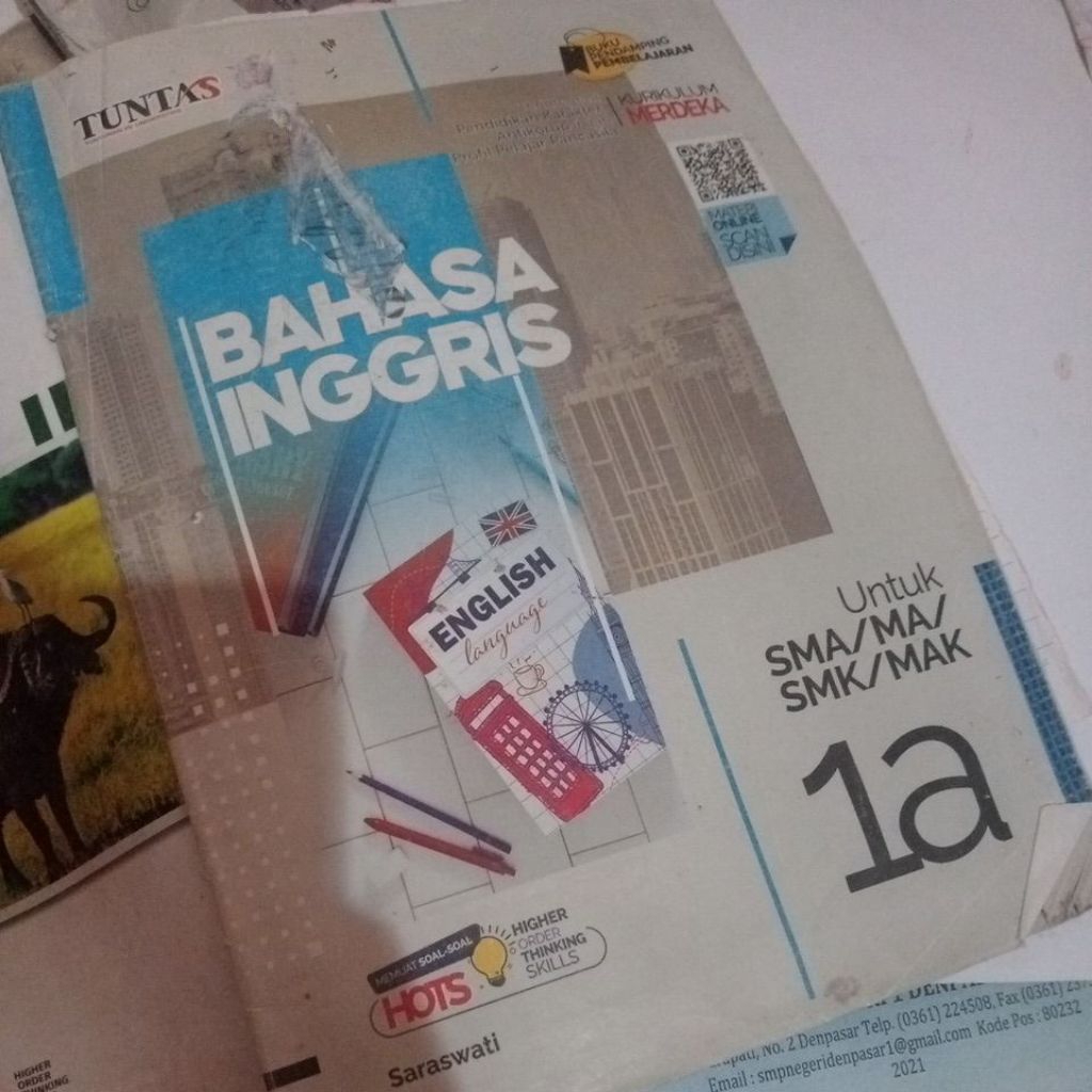 LKS bahasa Inggris kelas 10 semester 1 kurikulum merdeka