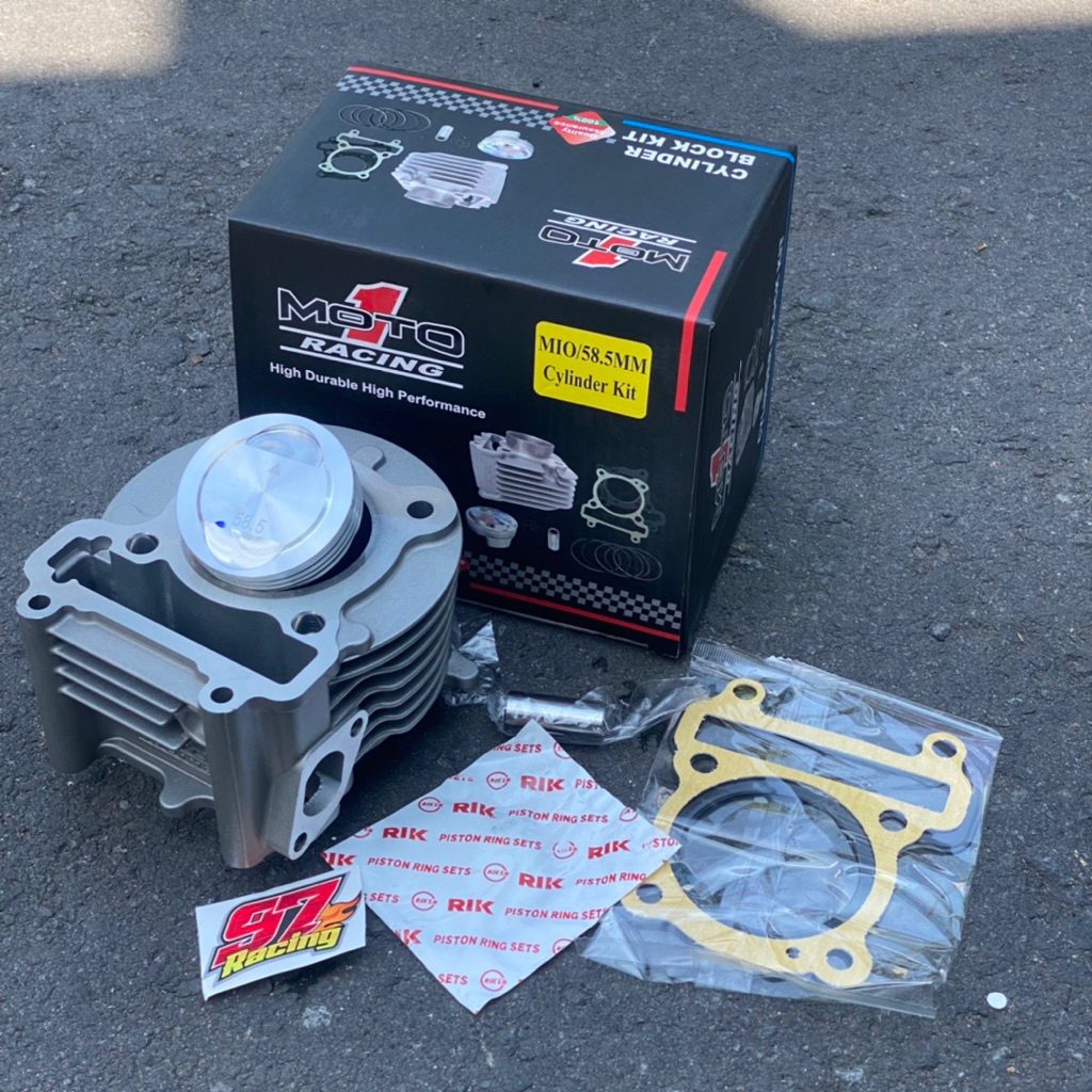 BLOK SEHER SET PISTON MOTO 1 MIO 58.5 MM