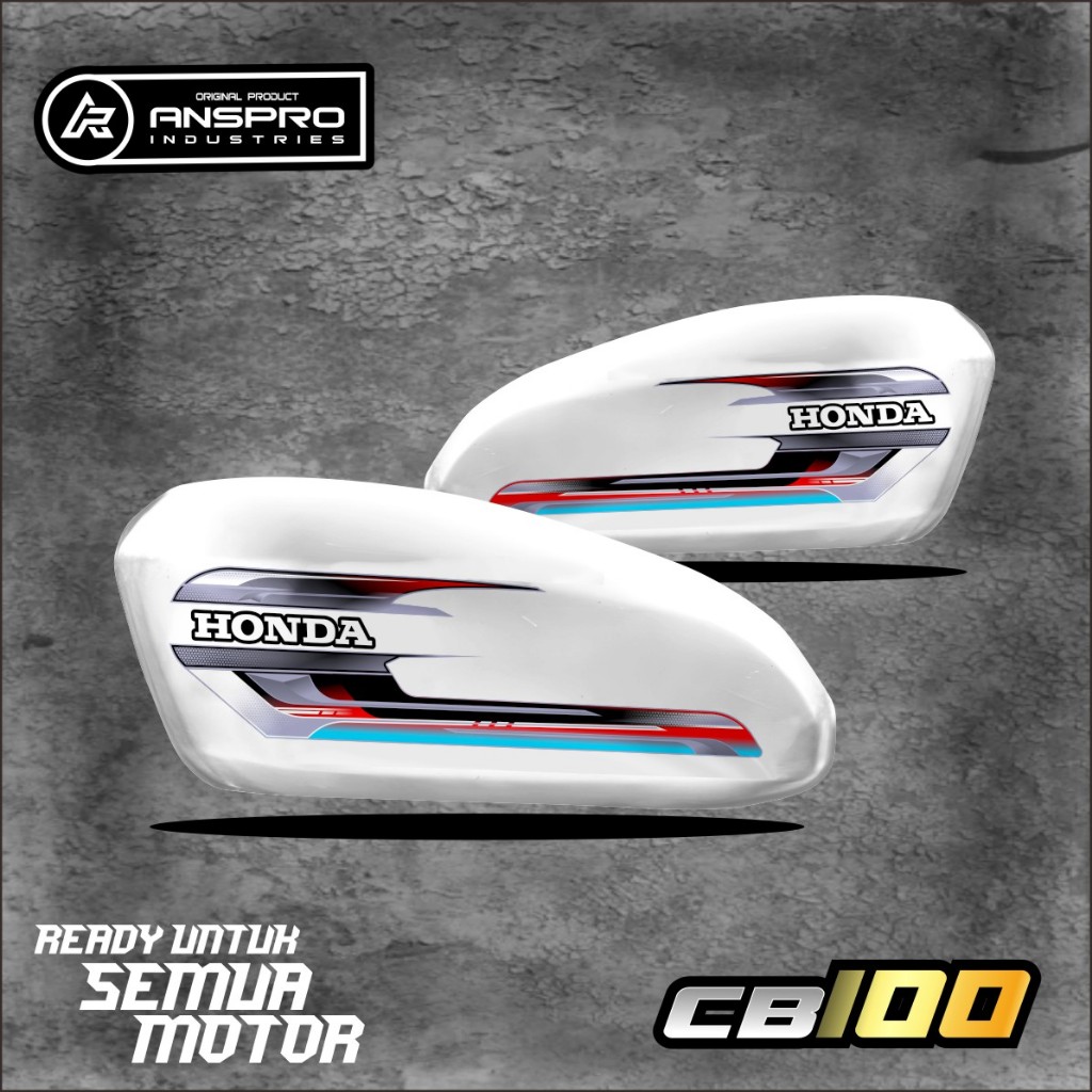 STRIPING CB 100 STIKER MOTOR STRIPING CB 100 VINYL TRANSPARAN HOLOGRAM