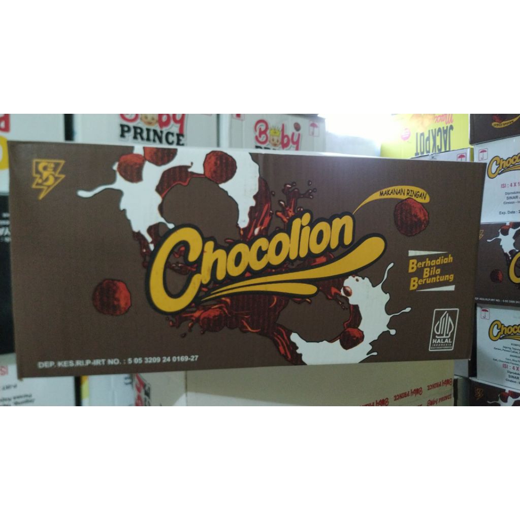 CIKI BERHADIAH CHIKI BERHADIAH UANG TUNAI VIRAL CHOCOLION 1 DUS ISI 40 BUNGKUS