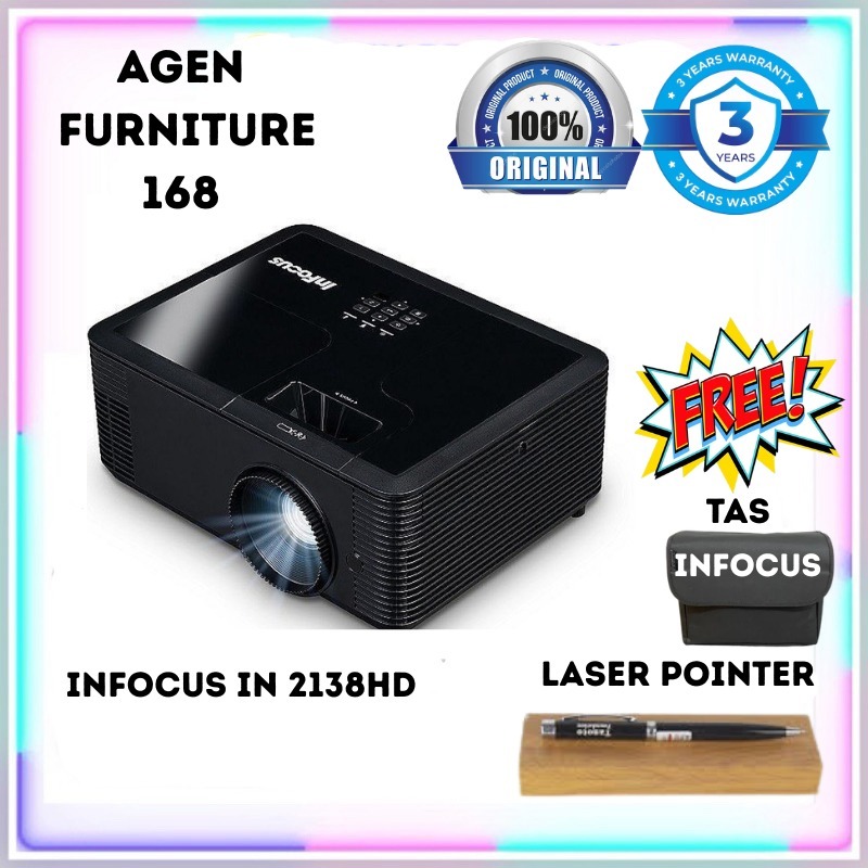 Proyektor Infocus IN2138HD Original Projector