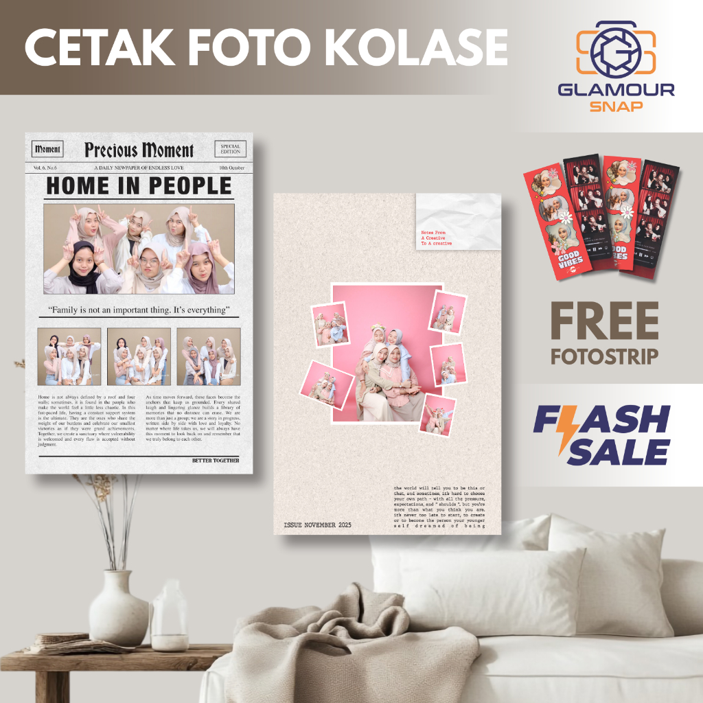CETAK FOTO KOLASE | CETAK FOTO KELUARGA | CETAK FOTO KENANGAN | CETAK FOTO KORAN