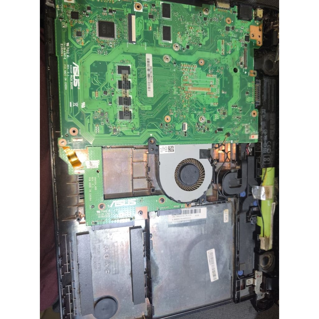 Motherboard Set Frame ASUS X441U Core i3 gen 6 Normal, Bergaransi