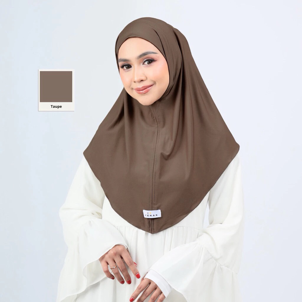 [HABISKAN STOK] Kenan Jilbab Instan Clara size m | Dzevada Pad M