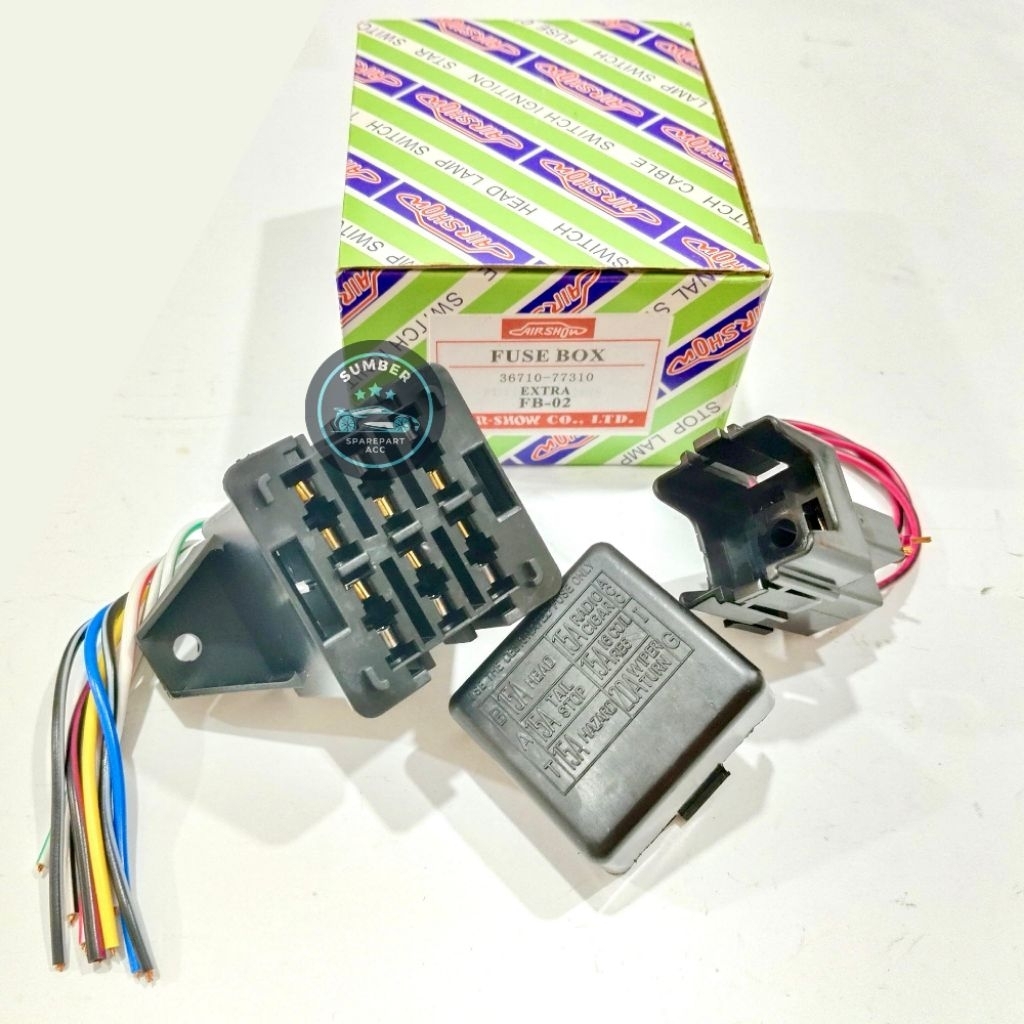 Fuse Box / Rumah Sekring Sikring Mobil Suzuki Carry Extra 1.0 / Extra FB-02 / ST100 / T5 (Hanya Ruma