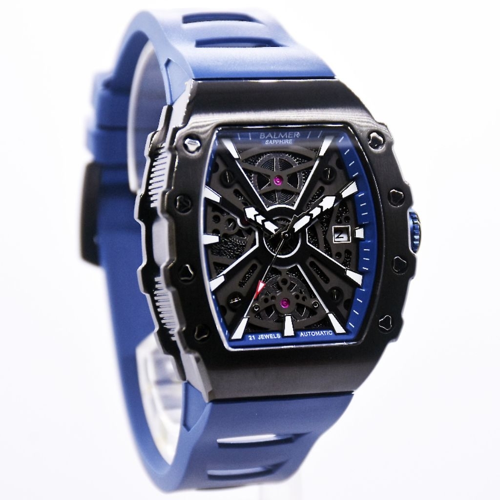 Jam Tangan Pria Balmer B.8836 Kaca Saphire Original